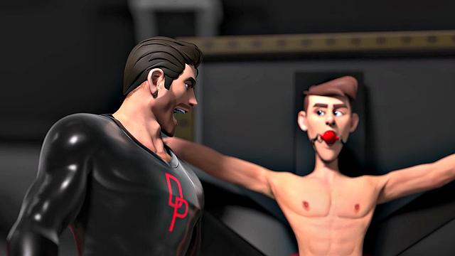 SodomySquad - BBC Superhero Shoves Cock In His Own Ass For A Good Self Fucking