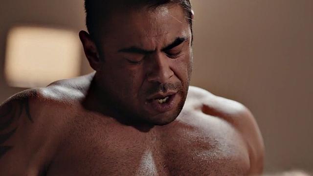 Trans drilled after sucking in erotic couple