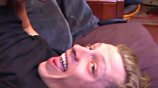 Shane can't hold back while a hard cock strokes him off