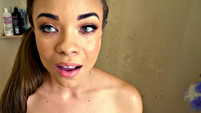 POV Facial for Ebony Jogger