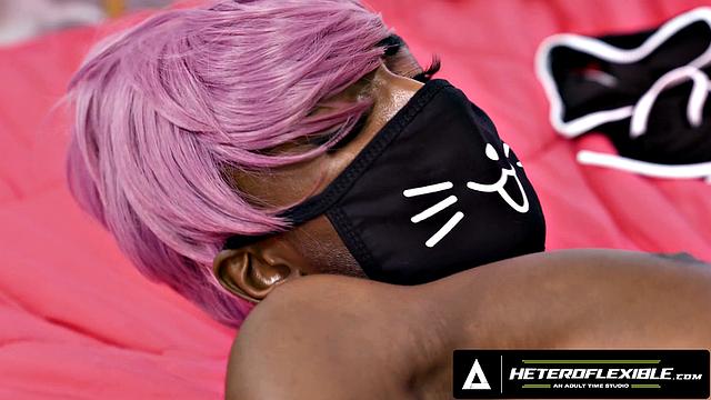 HETEROFLEXIBLE - Cute Femboys Bubble Butt Pounded in Doggystyle By Big Dick Stud