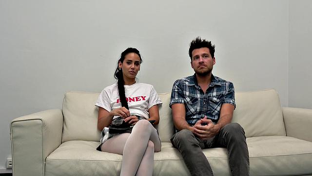 Juicy ass cute Colombian sofa sex