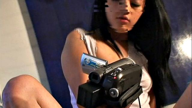 Teen Diana Shows Tits While Self Filming