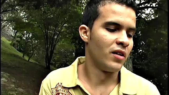 These young Latinos hit the bed and it isn't long before the clothes are flying off. Big uncut dick gets sucked and cock-hungry hole is licked, before both are ready to fuck.