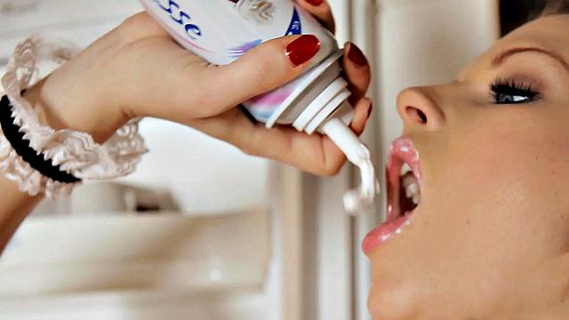 Redhead busty anal maid IR fucked in amateur POV by BBC