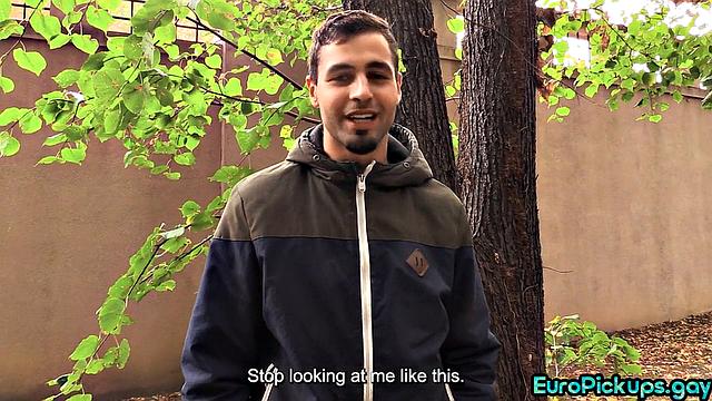 Pulled jock spreading his asshole