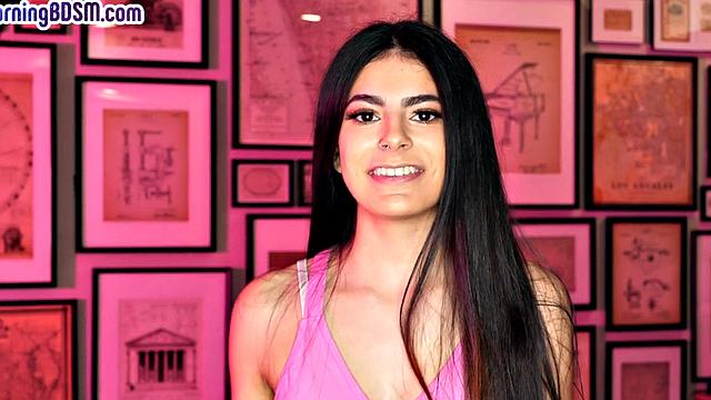 BDSM bae fucked by huge dick in wet pussy