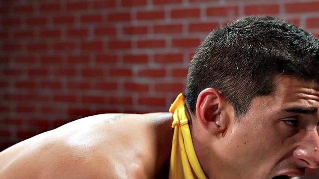 IR fisted gay fucked in cosplay by barebacking Black BF