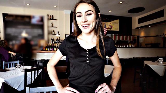Waitress POV - Mackenzie Mace - Pizza Hustler