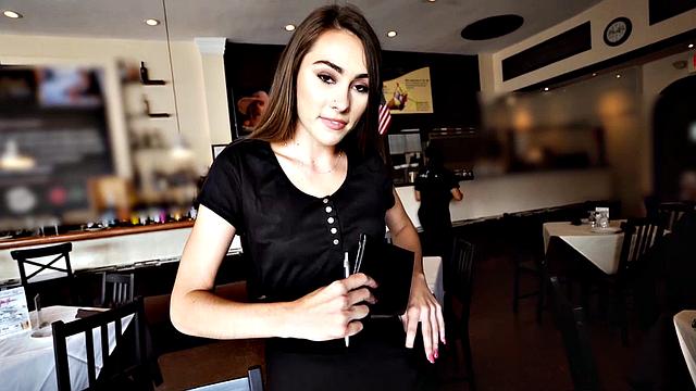 Waitress POV - Mackenzie Mace - Pizza Hustler