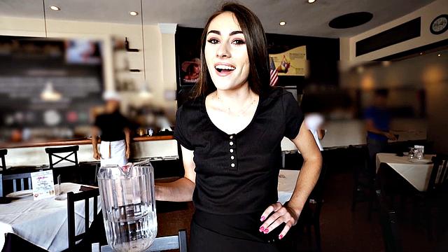 Waitress POV - Mackenzie Mace - Pizza Hustler