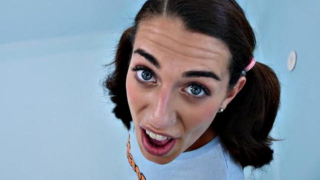 Facialized petite French teen with big black cock