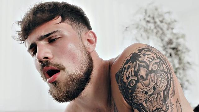BBC Jock pounds Latin stud after sucking his cock