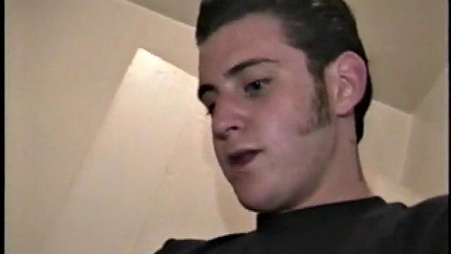 This scene effectively creates the illusion of sneaking up on a dude jacking off. Donatello spreads his porn magazine on the washer and gets down to business.