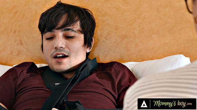 MOMMY'S BOY - Hot MILF Teacher Dana Vespoli Gives Recovering Student TITTY FUCK & Care