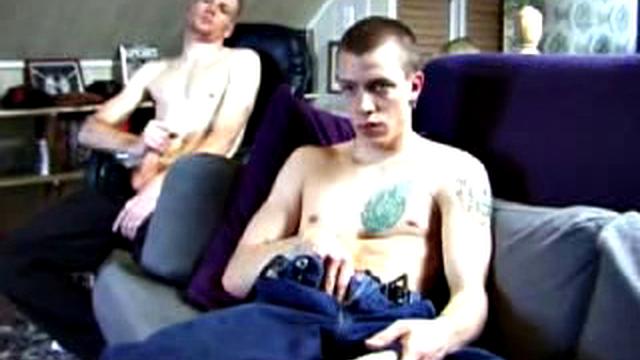 Str8 Tristian and Shane Jerking Off