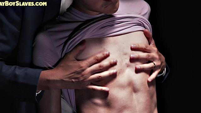 21yo subject gets fucked by DILF in his asshole