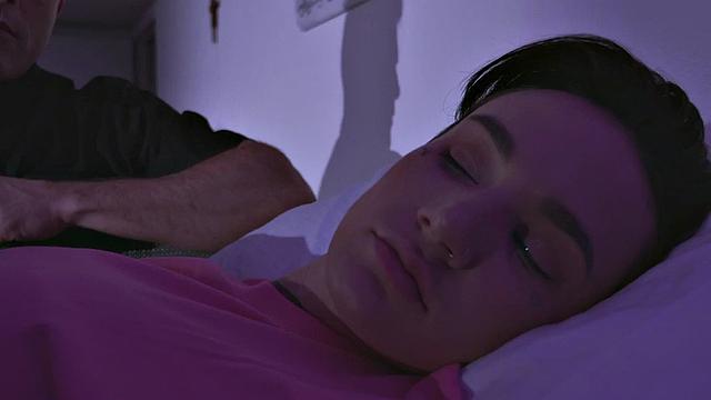 Femdom CFNM pegs priest ass in church dormitory