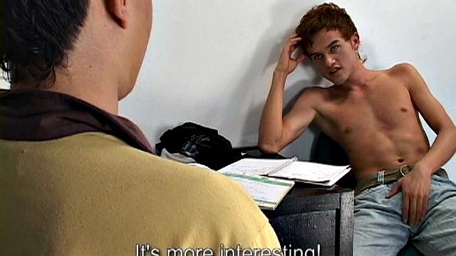 When Latin twinks Tulio and Gael are alone in a room, naughty intentions are made clear. Soon pants are being pulled down and uncut cock is getting sucked. The oral exchange that follows soon has both boys ready for more.