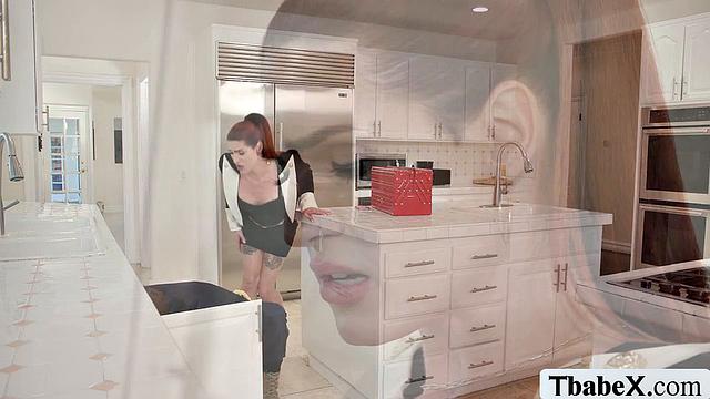 Plumber fucks the ass of transwoman real estate agent