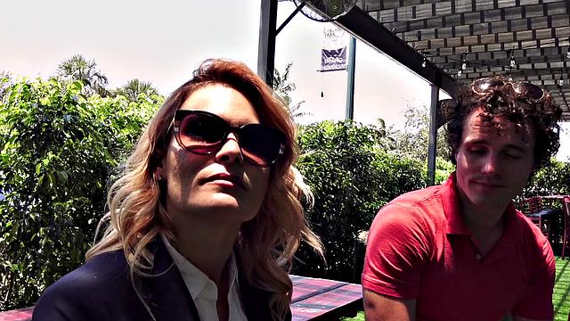 Enjoy a wild ride with Happy Hour Hunting as she gets her trimmed pussy licked and fucked in various positions