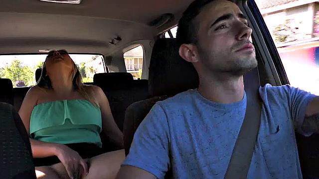 Blair Williams Stalks Her Driver Till She Can Finally Hook Up