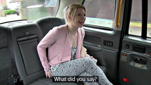 Get ready to get aching for this hot blonde babe's bra and handjob skills