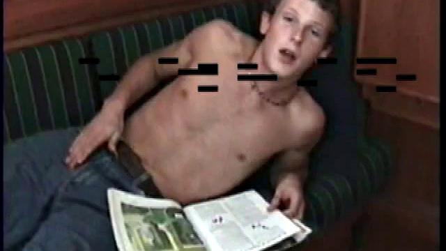 Ian is absolutely adorable - This Irish boy wears his lucky green soccer shirt and blue shorts and says, after just a few minutes of jacking off, he came way too quickly. Ian's not getting away that easily.