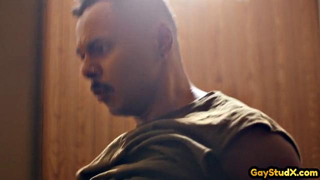 Crazy dom dude fucks sub in gloryhole