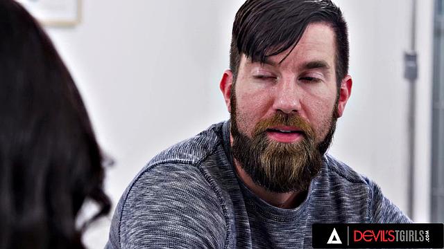 DEVILS TGIRLS - Gorgeous Trans Ariel Demure Gets Tight Ass Plumbed By A Big Dick