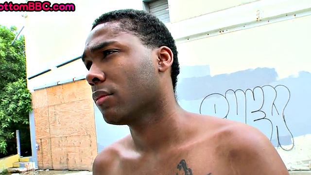 Real ebony thug picked up and public fucked outdoors