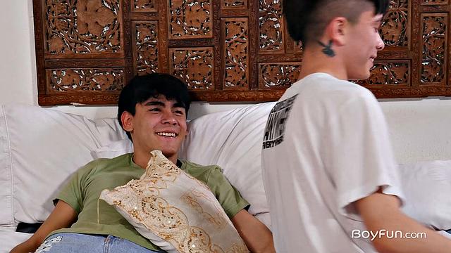 Jackson Perceo and Kamada Joe share intense gay action