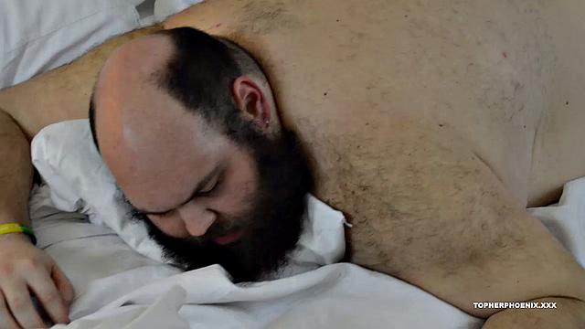 Until now, Pup Rubs has only been helping out from behind the camera, but that changes with this debut solo scene. Watch as he caresses his body, removes his tights, plays with his nips and cock and enjoys some sex toys.