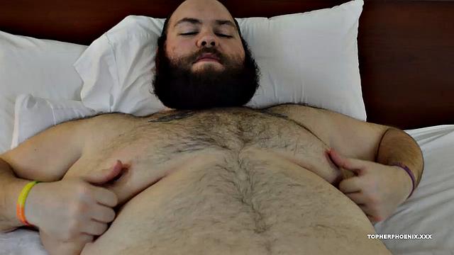 Until now, Pup Rubs has only been helping out from behind the camera, but that changes with this debut solo scene. Watch as he caresses his body, removes his tights, plays with his nips and cock and enjoys some sex toys.