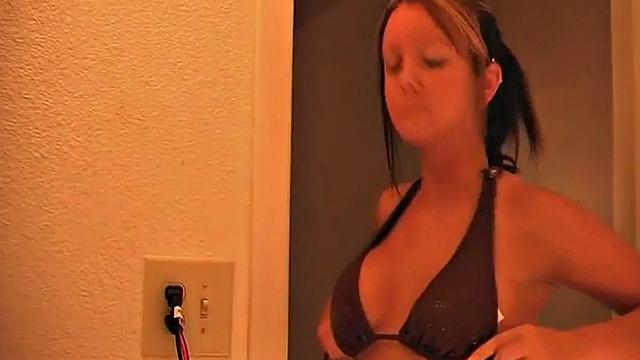 Gorgeous teen Kayden Gets Naked and Teases