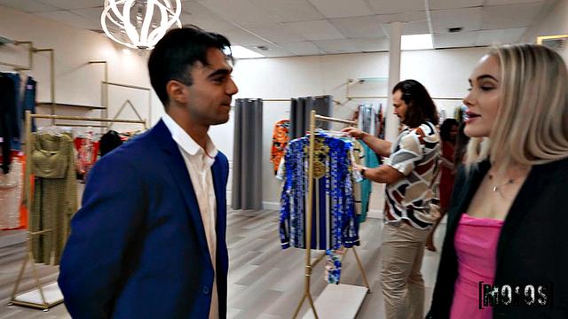 Shopping Makes Her Horny