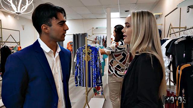 Shopping Makes Her Horny