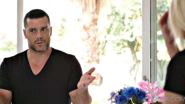 Gia Dibella shows a walk-in customer what Kinky Spa is all about