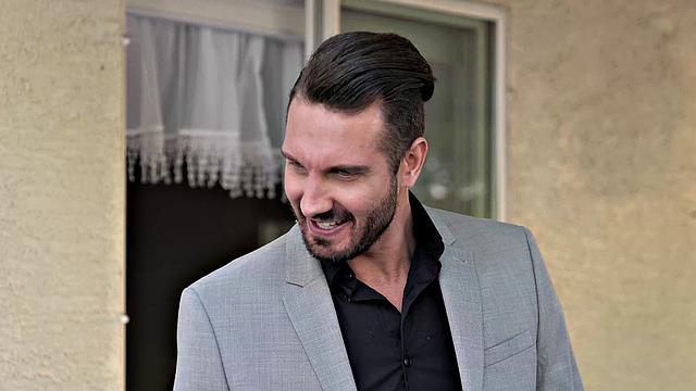 Jasmine Wilde skinny dips in neighbor's hot tub and gets caught masturbating!