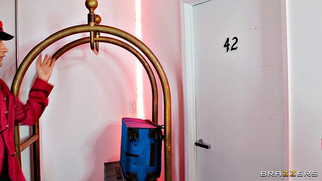 Sneaky Bellhop Cock Pussy Swap