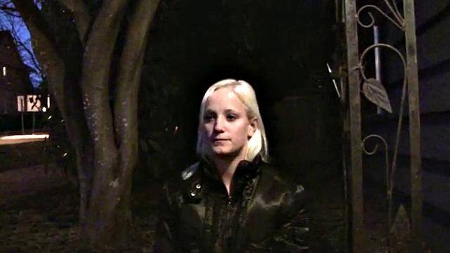 Amateur gives footjob to hard cock in POV