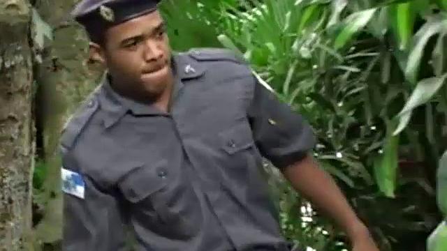 Antonio Bello and Samuel Jacques are enjoying their suck session. Antonio then fucks Samuel and sprays him with warm Latin cum.