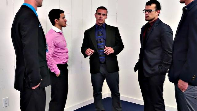 Horny boss ruthlessly pounds hairy ass of his employee in the office