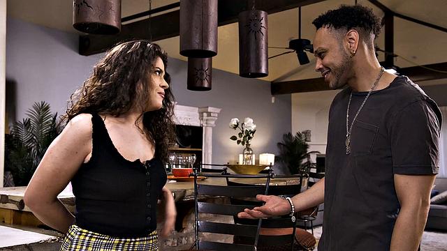 ADULT TIME - Desperate For Dick Victoria Voxxx Fucks Roommate So She Can FINALLY Cum!