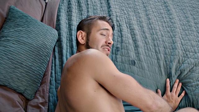 Dickblowing otter barebacked from behind by stepbro