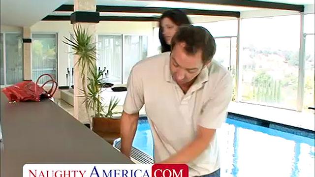 Uma Stone fucks with Latina big tits