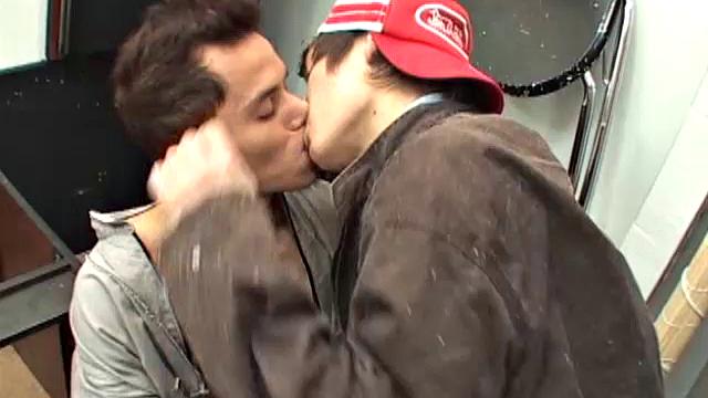 Mario and Saimont are busy assembling some furniture, when the urge to fuck strikes. It isn't long before both are out of their clothes and sucking on big uncut Latin cock. Oral turns to anal, as these horny Latinos bareback fuck all over the room.