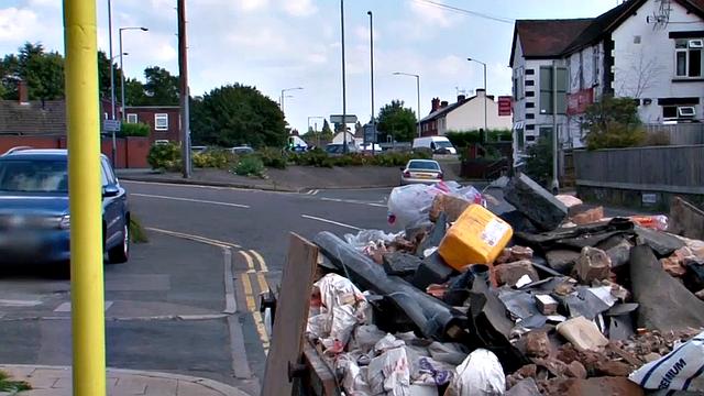 British Waitress Gina Takes Dick on Duty