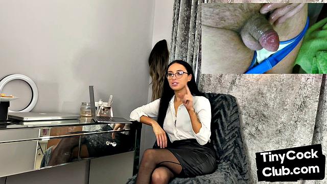 Mean brit amateur Rates Small Dicks and Mocks Them