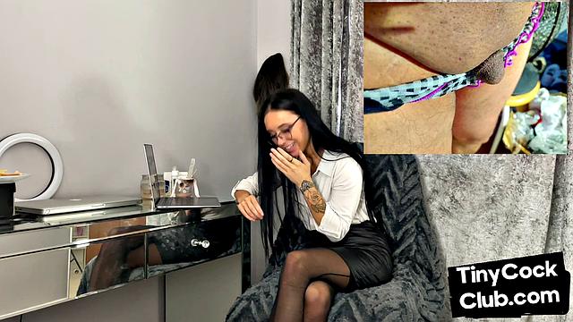 Mean brit amateur Rates Small Dicks and Mocks Them